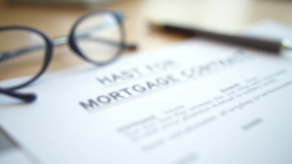 Darlehensvertrag liegt auf Tisch mit Brille und Stift, zeigt vertragliche Bedingungen für Sondertilgungen